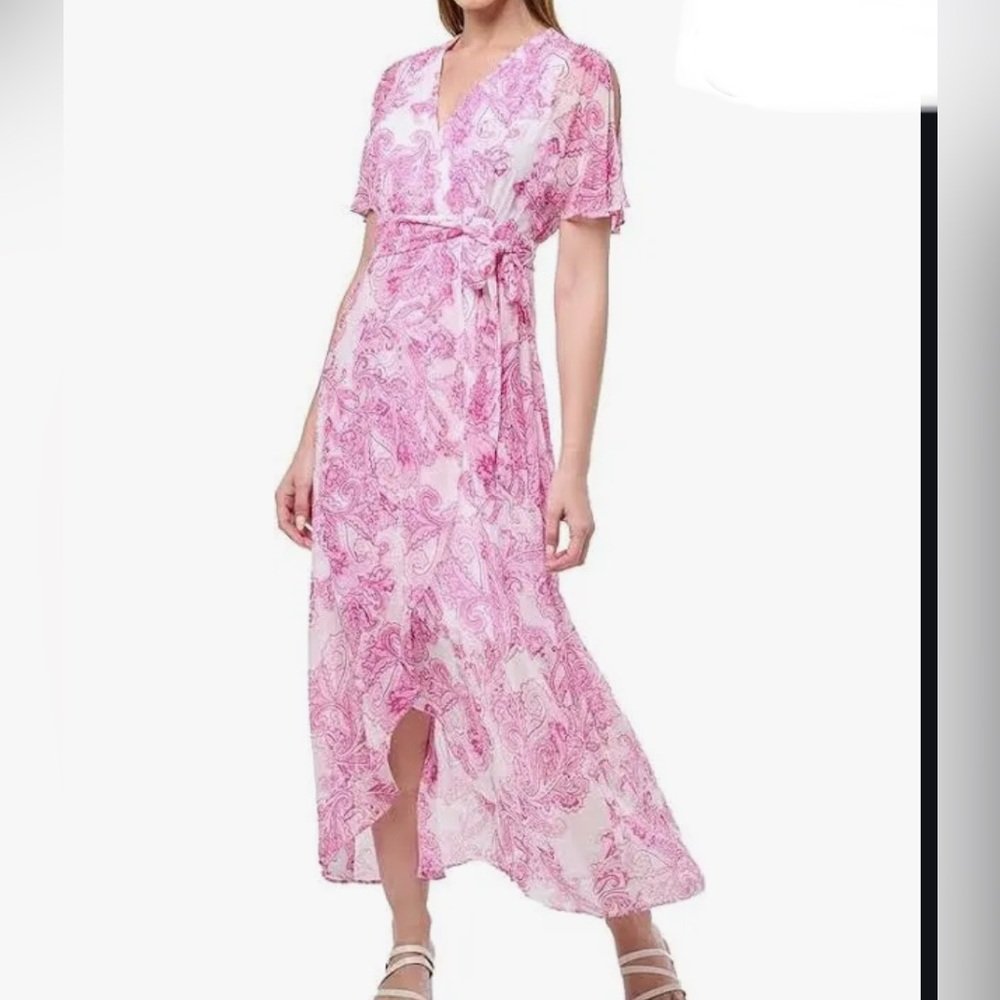 Pink Floral Maxi Dress Jessica Howard 8P
